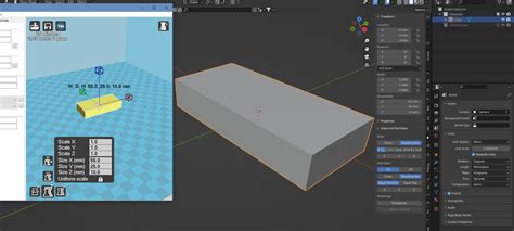 blender stl scale|blender not exporting scale correctly.